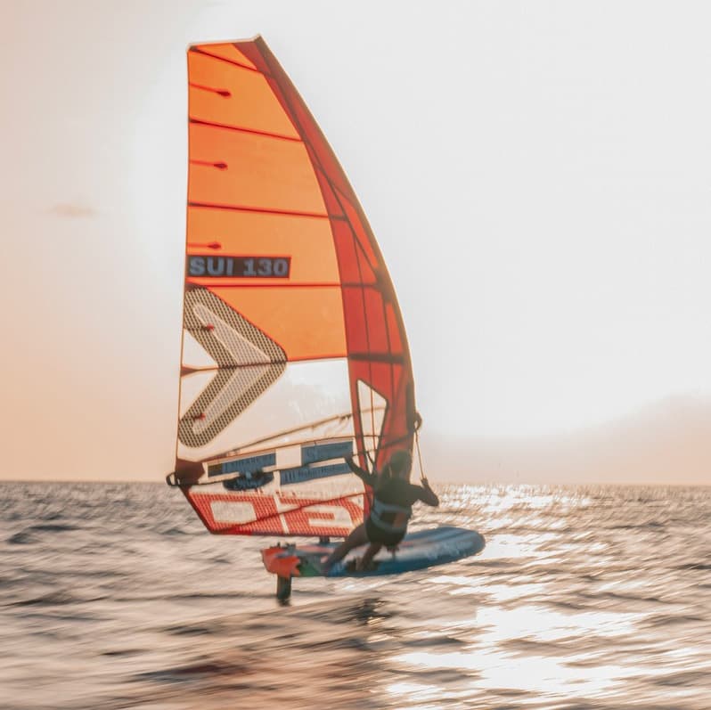 Sail at sunset