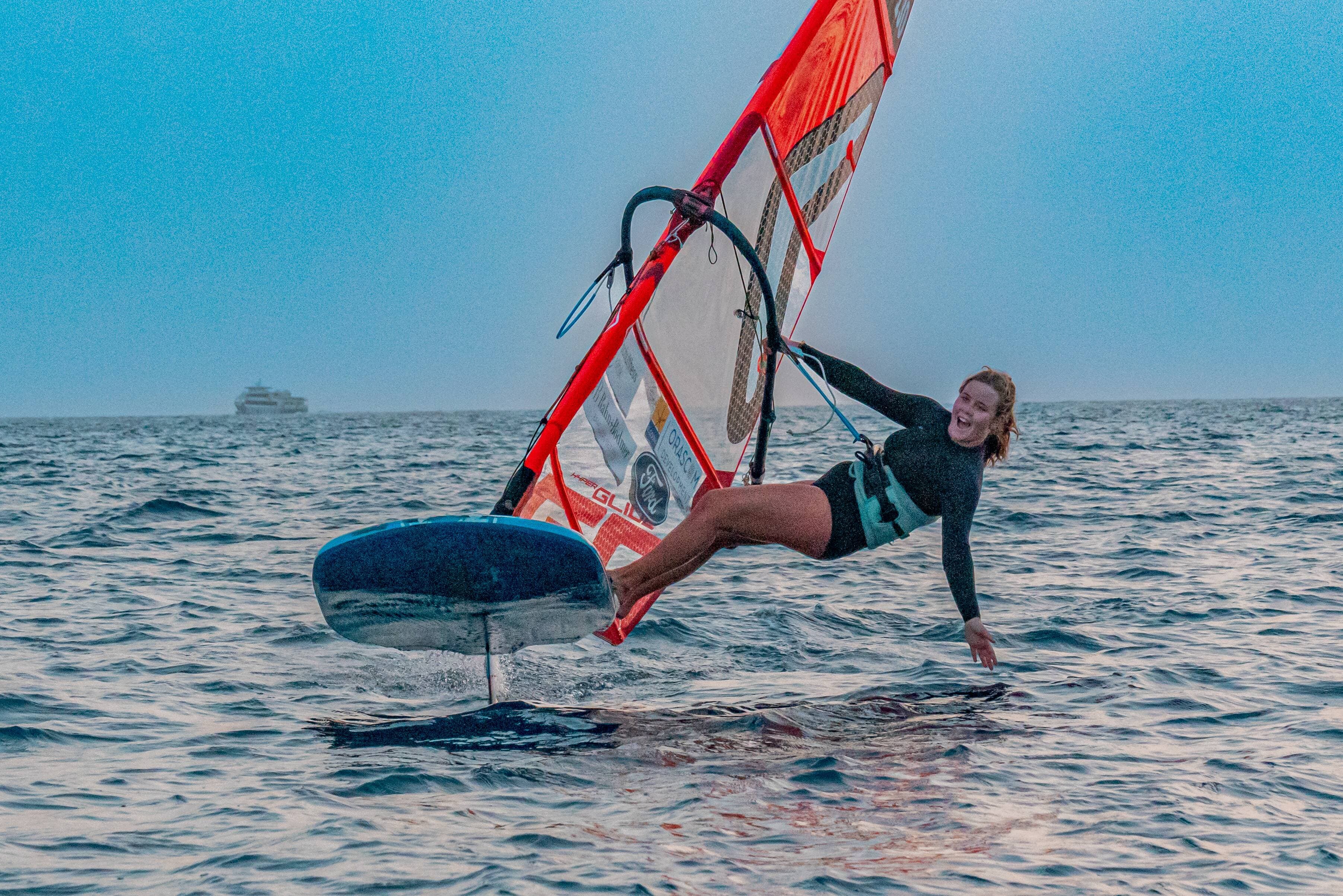 Elena during practice session